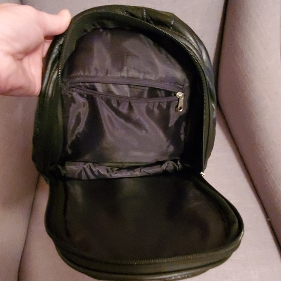 DONATING! Cute Leather Backpack - Picture 5 of 5